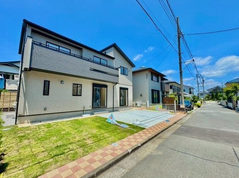 八王子市北野台1丁目の新築戸建ての外観の写真