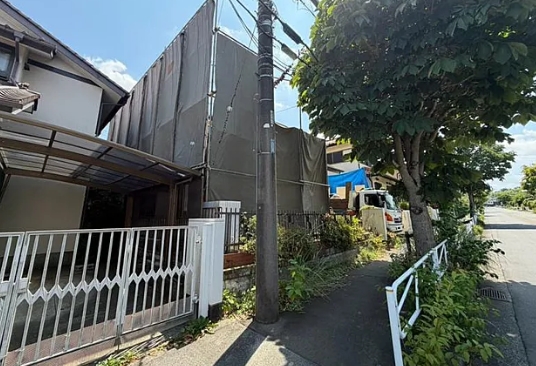 八王子市北野台2丁目の新築戸建ての外観の写真