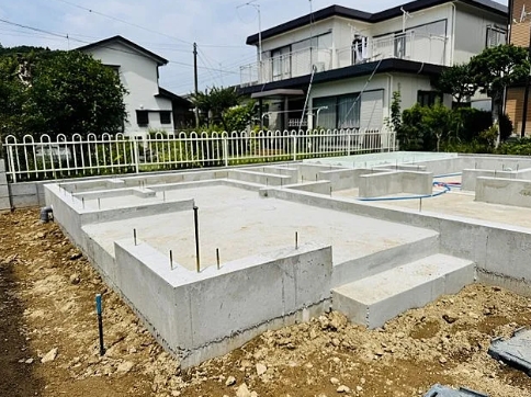 八王子市北野台3丁目の新築戸建ての外観の写真