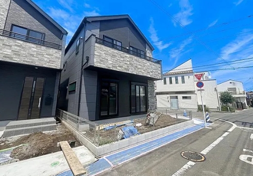 八王子市子安町2丁目の新築戸建ての2号棟の外観の写真