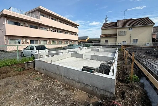 八王子市椚田町の新築戸建ての3号棟の外観の写真