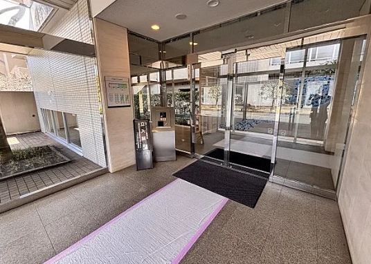 八王子市松木の中古マンションの共用部分の写真