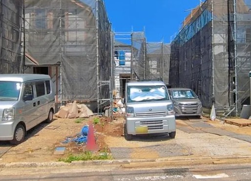 八王子市緑町の新築戸建ての3号棟の外観の写真