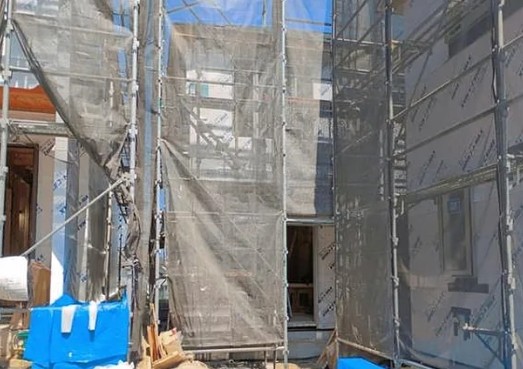 八王子市緑町の新築戸建ての4号棟の外観の写真