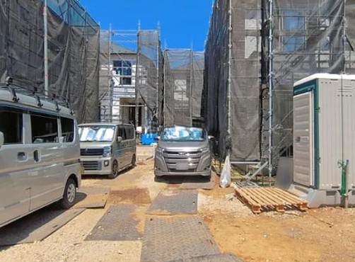 八王子市緑町の新築戸建ての4号棟の外観の写真