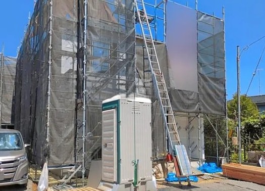 八王子市緑町の新築戸建ての5号棟の外観の写真
