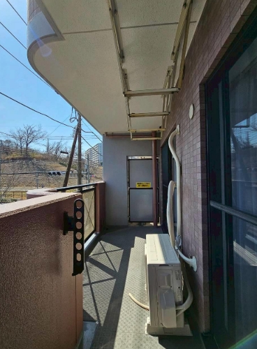 八王子市南大沢2丁目の中古マンションのバルコニーの写真