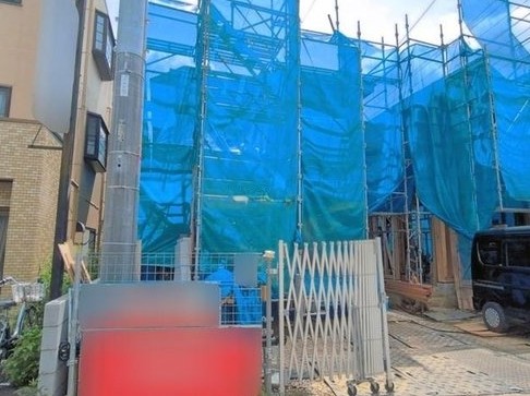 八王子市元本郷町2丁目の新築戸建ての1号棟の外観の写真