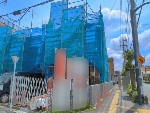 八王子市元本郷町2丁目の新築戸建ての2号棟の外観の写真