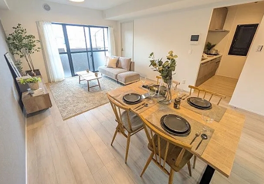 八王子市元横山町2丁目の中古マンションのダイニングの写真