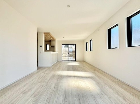 八王子市長沼町の新築戸建てのダイニングの写真