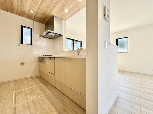 八王子市長沼町の新築戸建てのキッチンの写真