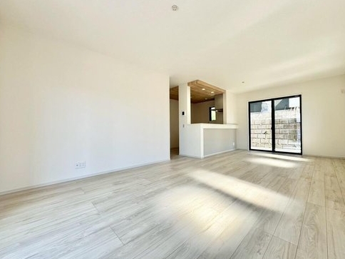 八王子市長沼町の新築戸建てのリビングの写真