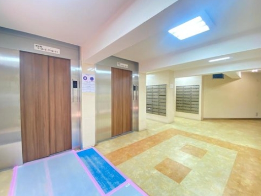 八王子市散田町1丁目の中古マンションの共用部分の写真
