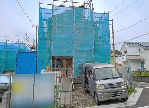 八王子市館町の新築戸建ての1号棟の外観の写真