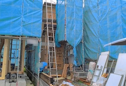 八王子市館町の新築戸建ての2号棟の外観の写真