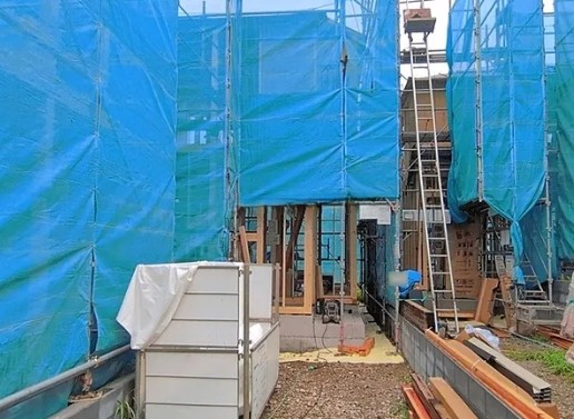 八王子市館町の新築戸建ての3号棟の外観の写真