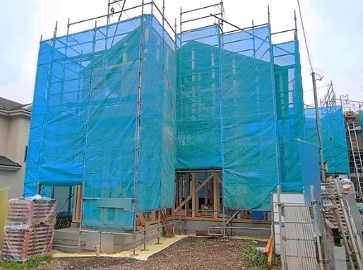 八王子市館町の新築戸建ての4号棟の外観の写真