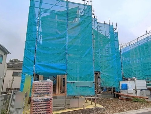 八王子市館町の新築戸建ての4号棟の外観の写真