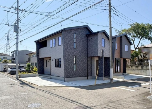 八王子市山田町の新築戸建て2号棟の外観の写真