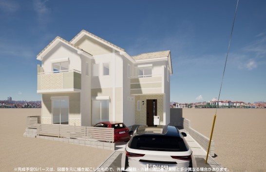 町田市本町田の新築戸建ての外観の写真