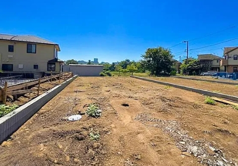 町田市金森6丁目の新築戸建ての3号棟の外観の写真
