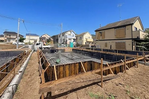 町田市金森6丁目の新築戸建ての5号棟の外観の写真