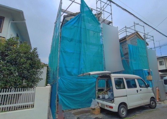 町田市玉川学園3丁目の新築戸建ての1号棟の外観の写真