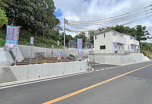 町田市薬師台1丁目の新築戸建ての1号棟の外観の写真