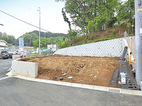 町田市薬師台1丁目の新築戸建ての1号棟の外観の写真