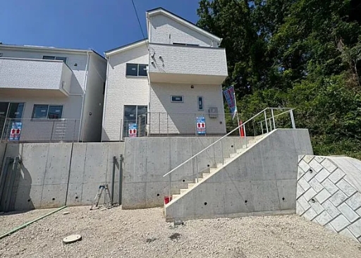 町田市薬師台1丁目の新築戸建ての10号棟の外観の写真