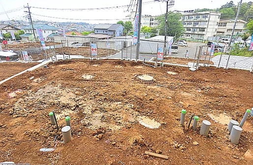 町田市薬師台1丁目の新築戸建ての2号棟の外観の写真