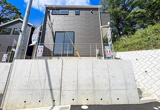 町田市薬師台1丁目の新築戸建ての7号棟の外観の写真