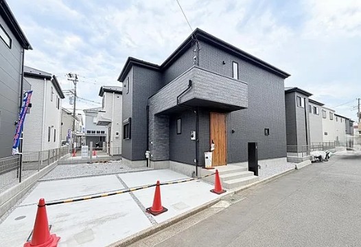 相模原市中央区淵野辺本町1丁目の新築戸建て2号棟の外観の写真