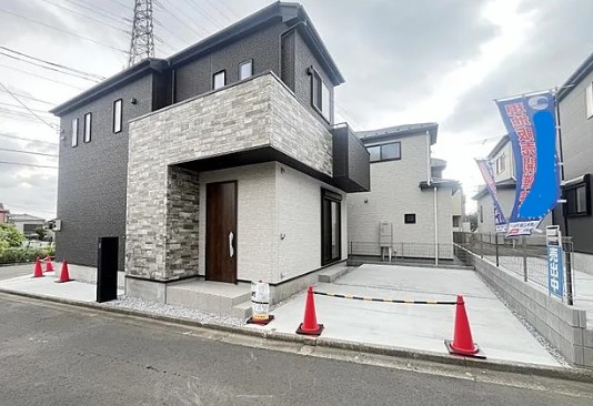 相模原市中央区淵野辺本町1丁目の新築戸建て5号棟の外観の写真