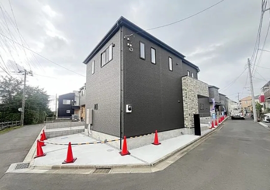 相模原市中央区淵野辺本町1丁目の新築戸建て5号棟の外観の写真