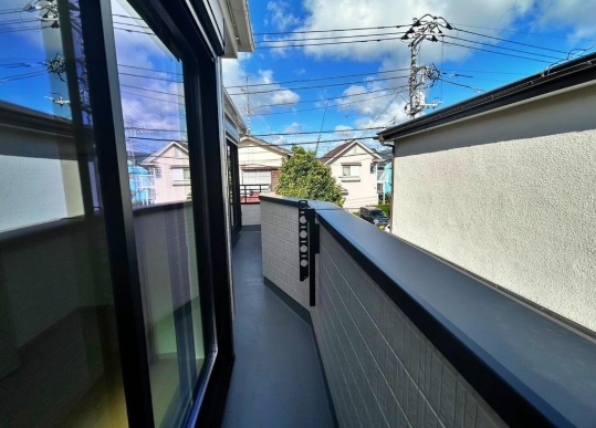 相模原市中央区緑が丘1丁目の新築戸建てのバルコニーの写真