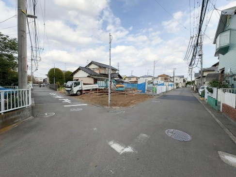 相模原市中央区宮下本町2丁目の新築戸建て4号棟の外観の写真