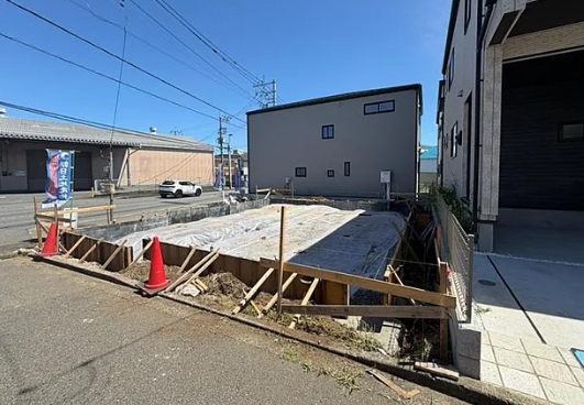 相模原市中央区田名の新築戸建て1号棟の外観の写真