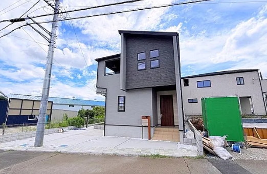 相模原市中央区田名の新築戸建て2号棟の外観の写真