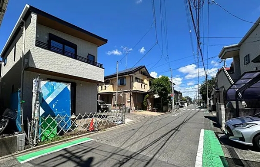 相模原市中央区弥栄2丁目の新築戸建ての外観の写真