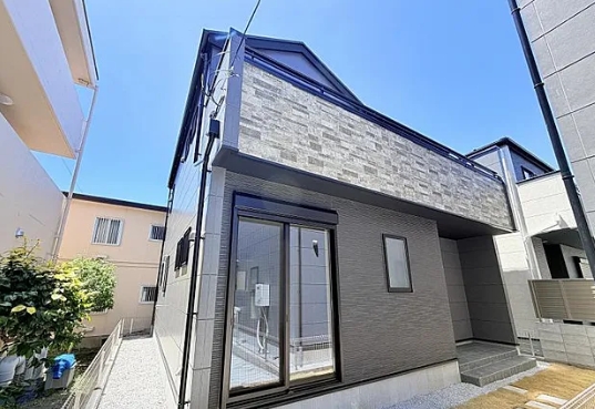 相模原市中央区横山6丁目の新築戸建て3号棟の外観の写真