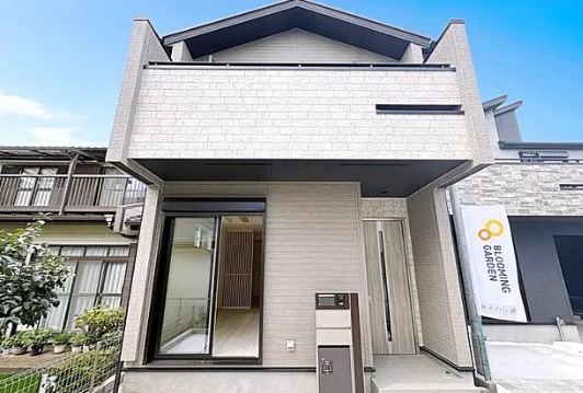 相模原市中央区横山台1丁目の新築戸建て1号棟の外観の写真
