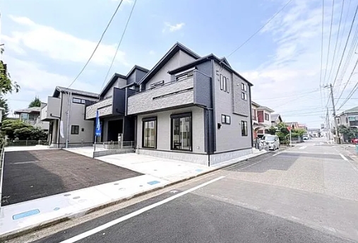 相模原市中央区横山台1丁目の新築戸建て1号棟の外観の写真