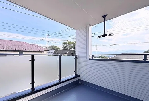 相模原市中央区陽光台5丁目の新築戸建て1号棟のバルコニーの写真