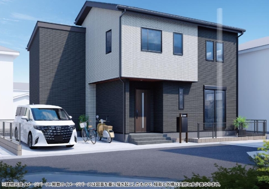 相模原市緑区相原1丁目の新築戸建ての外観の写真