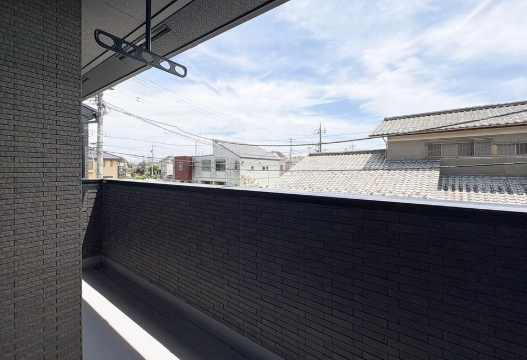 相模原市緑区相原6丁目の新築戸建て2号棟のバルコニーの写真