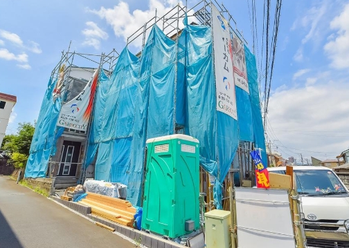 相模原市緑区東橋本3丁目の新築戸建て2号棟の外観の写真