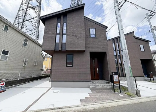 相模原市緑区東橋本4丁目の新築戸建て1号棟の外観の写真