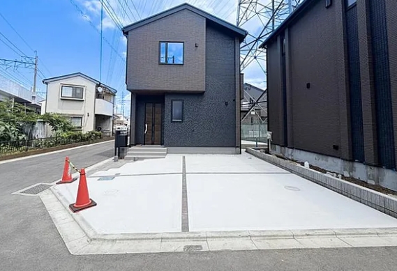 相模原市緑区東橋本4丁目の新築戸建て3号棟の外観の写真